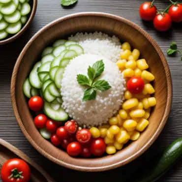 Arborio Rice Salad Ingredients
