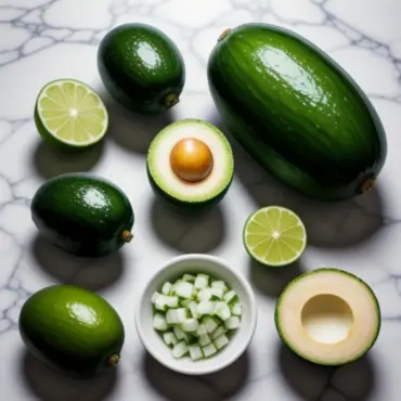 Ingredients for Avocado Salsa