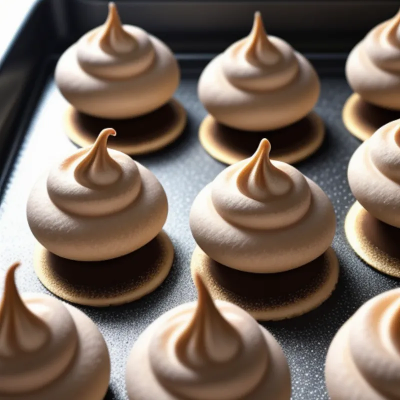 Baked French Meringues