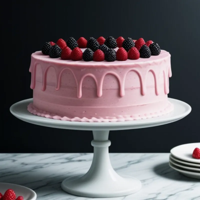 Delicious Homemade Berry Cake