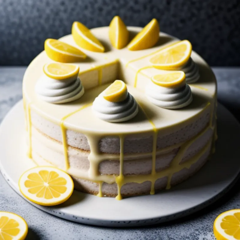 Bichon Au Citron Cake