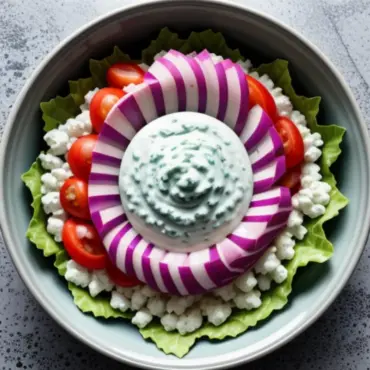 Blue Cheese Dressing Salad Recipe
