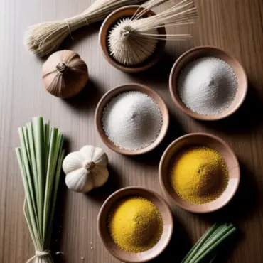 Fresh ingredients for making bumbu opor