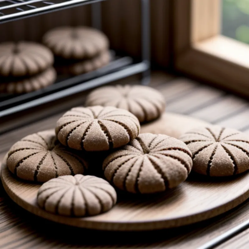 Chai Spice Cookies on a Cooling Rack