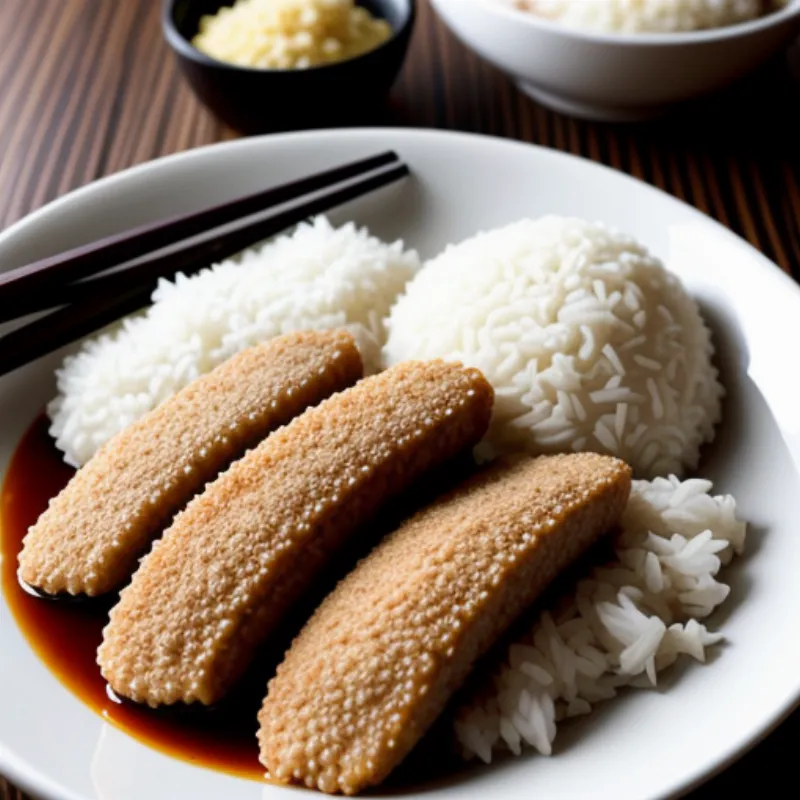 Chicken Katsu with Katsu Sauce