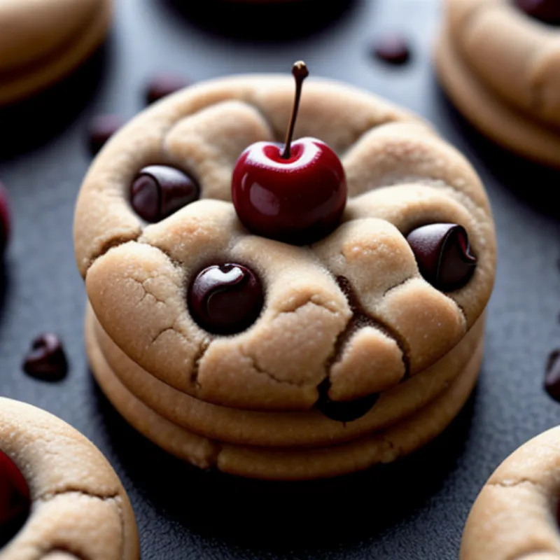 Chocolate Chip and Cherry Cookies