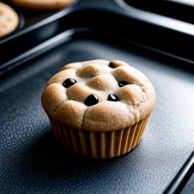 Cookie Dough in Muffin Tin
