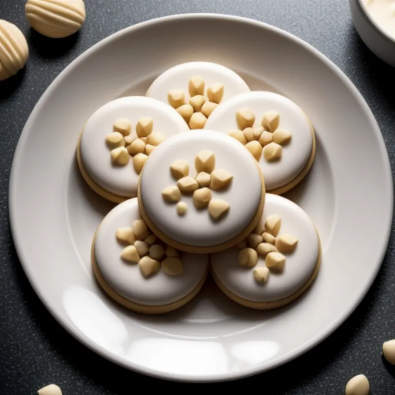 Decorated Ischler Cookies