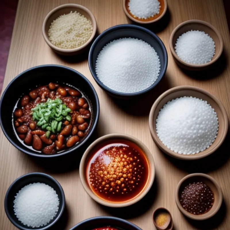 Ingredients for Dongchimi Sauce