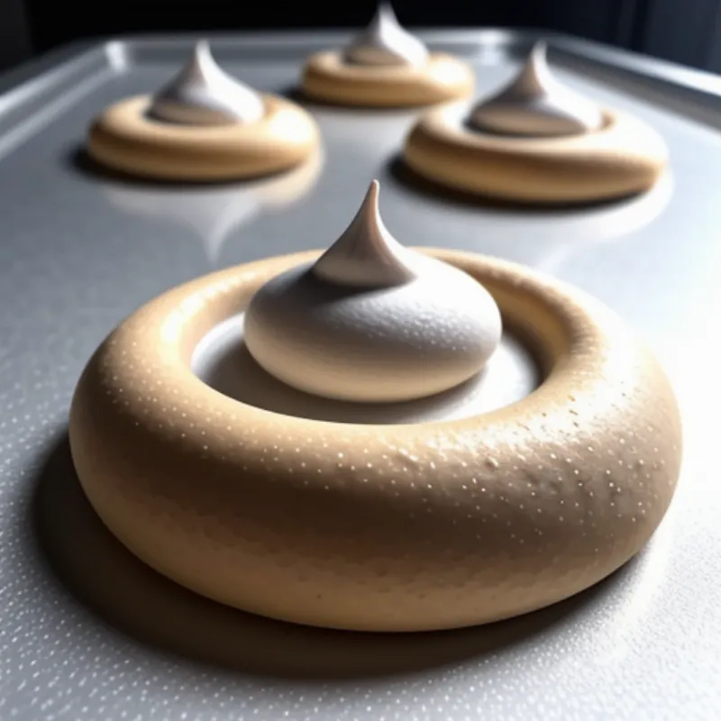 Estonian meringue cookies