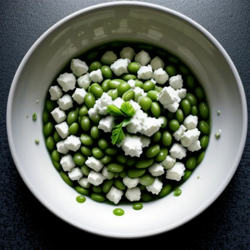 Fava Bean Salad with Feta and Mint