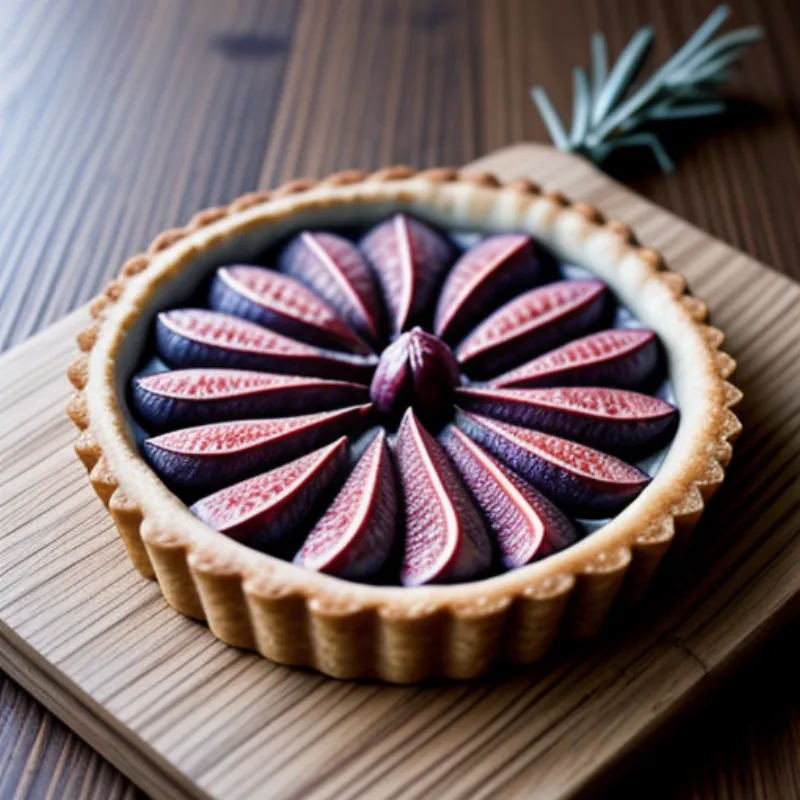 Fig and Armagnac Tart
