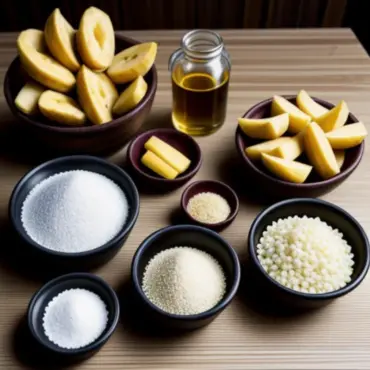 Ingredients for Fried Plantains