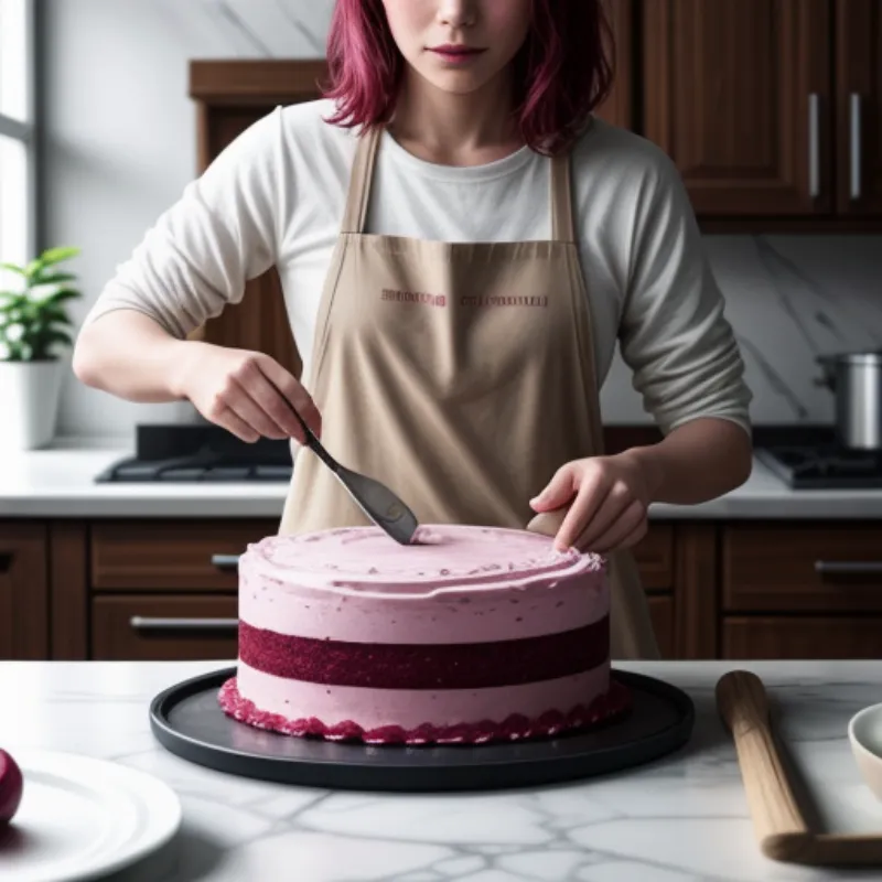 Frosting Beetroot Cake