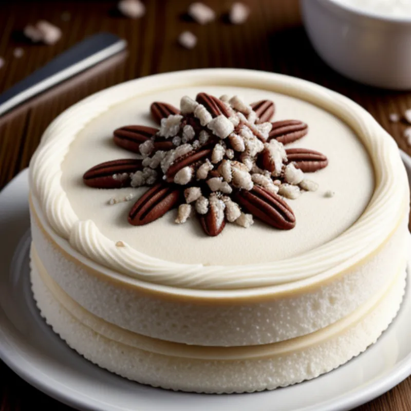 Frosting Butter Pecan Cake