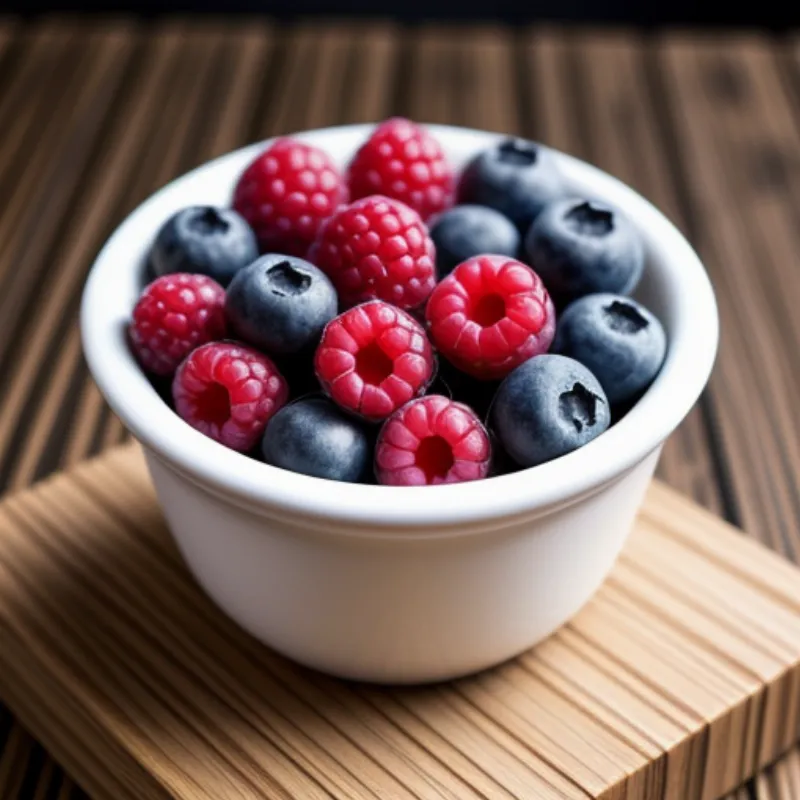 Frozen Yogurt Covered Berries
