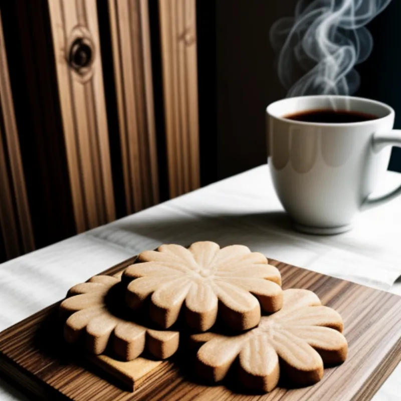 Garibaldi biscuits on a platter