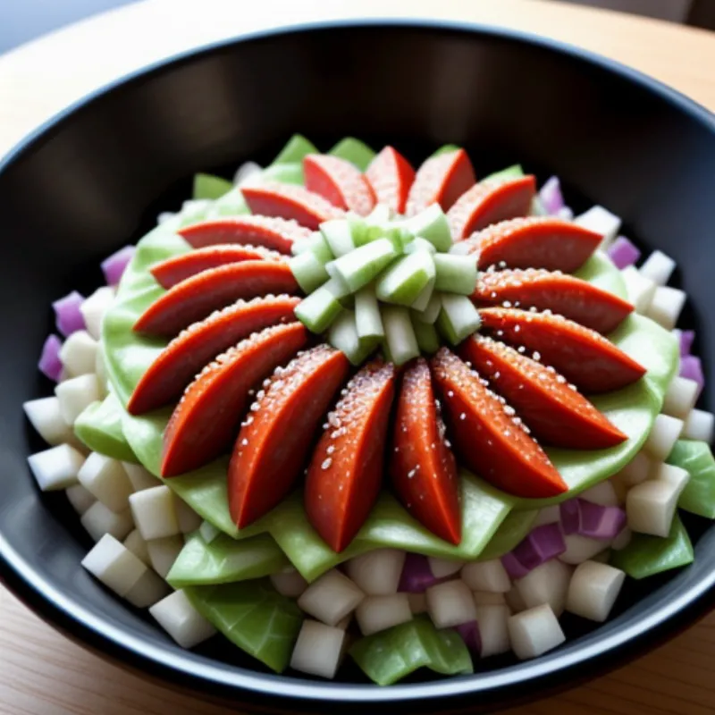 Gochujang Sesame Dressing Salad