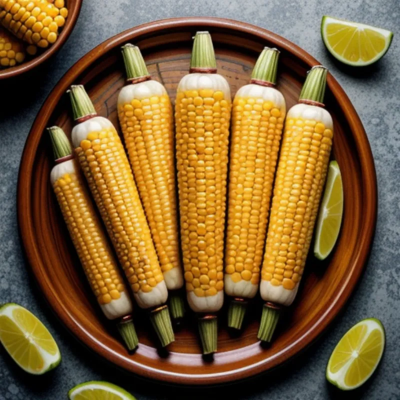 Platter of Grilled Corn on the Cob