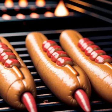 Juicy Grilled Hot Dogs