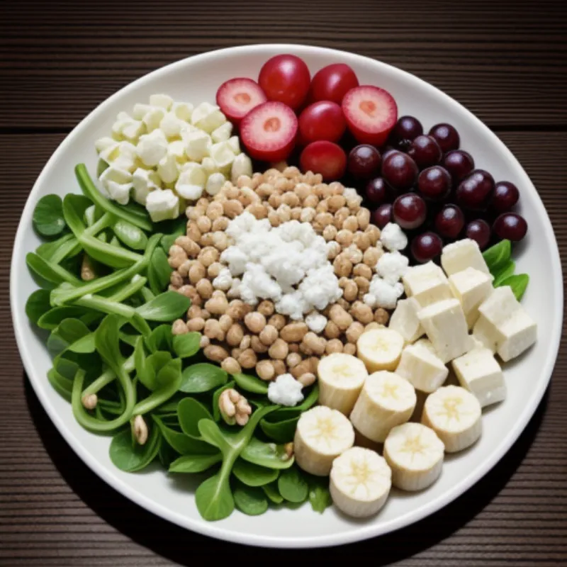 Hazelnut Salad Ingredients
