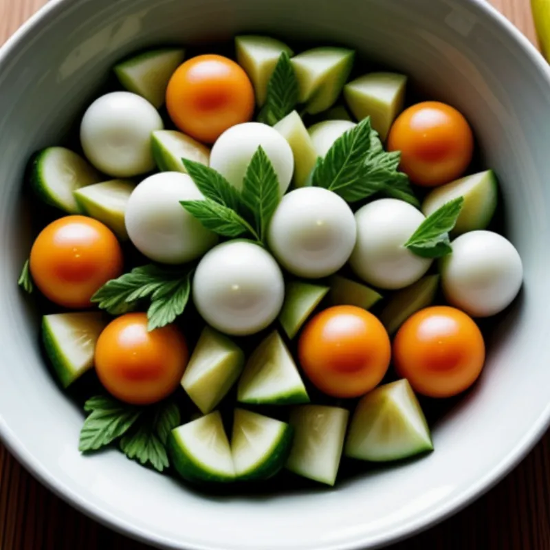 Honeydew Melon Salad