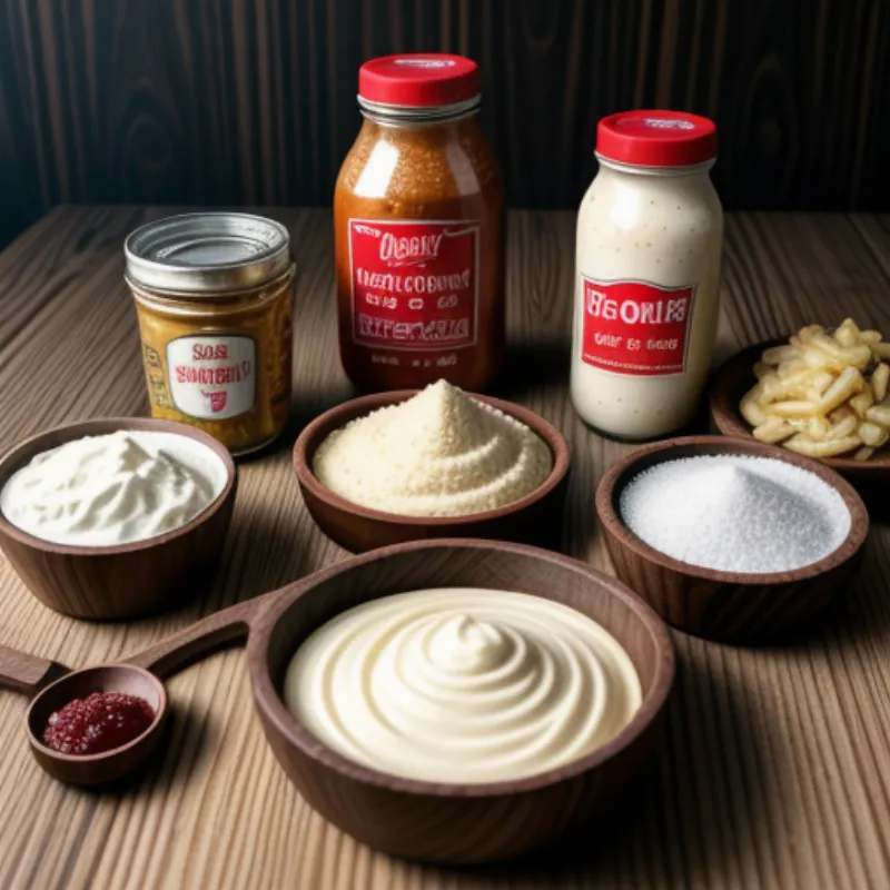 Ingredients for In-N-Out Spread