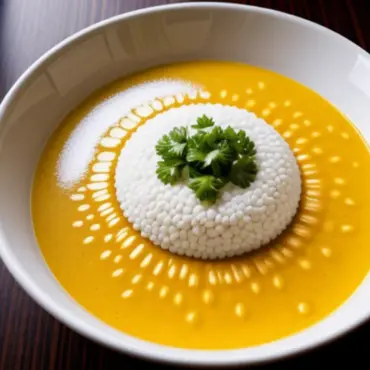 Indonesian Corn Sauce in a bowl