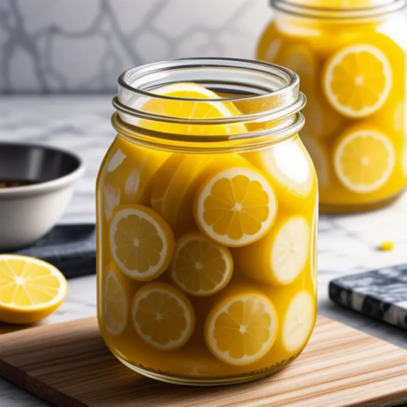 Jar of Pickled Lemons