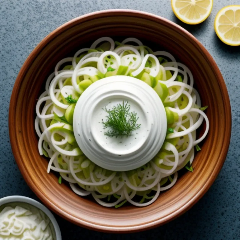 Kohlrabi Salad Ingredients