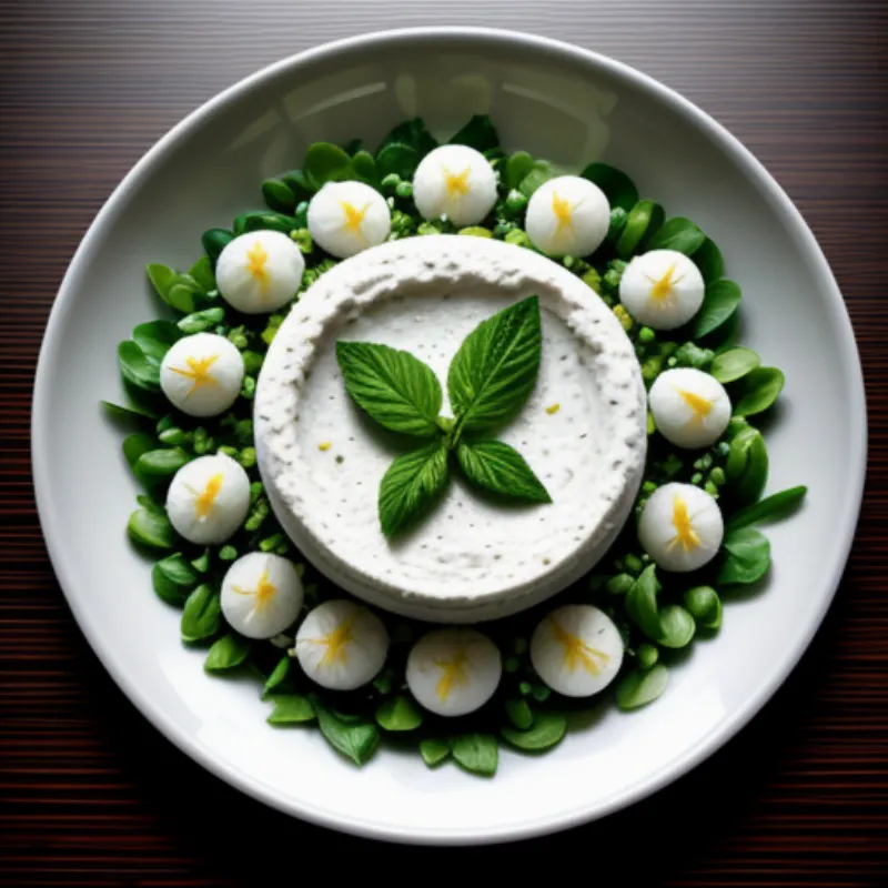 Labneh Salad Plated