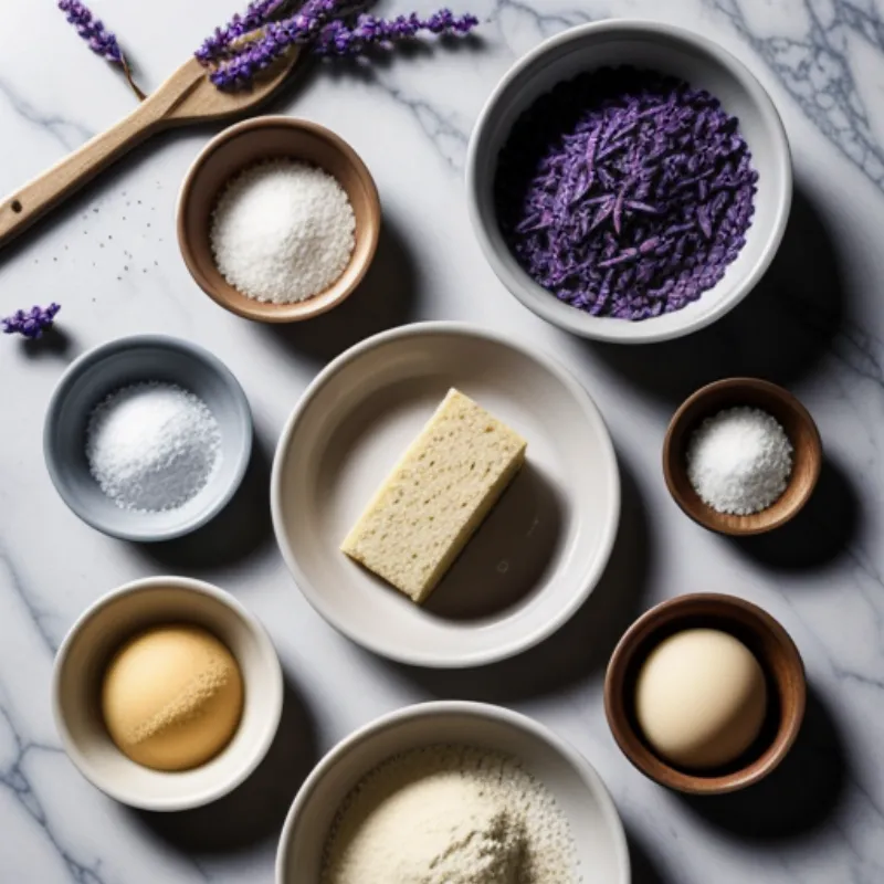 Lavender Cake Ingredients