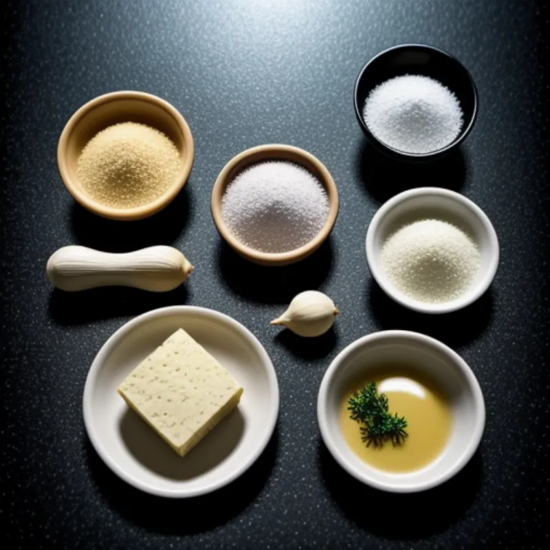 Ingredients for Maître d'Hôtel Butter