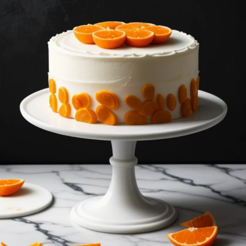 Mandarin Orange Cake with Glaze