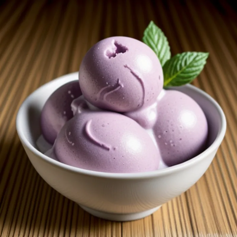 Mangosteen Ice Cream