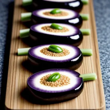 Miso-Glazed Eggplant