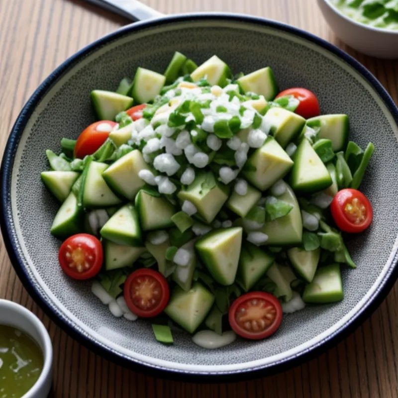 Mixed Greens Salad with Guasacaca Dressing