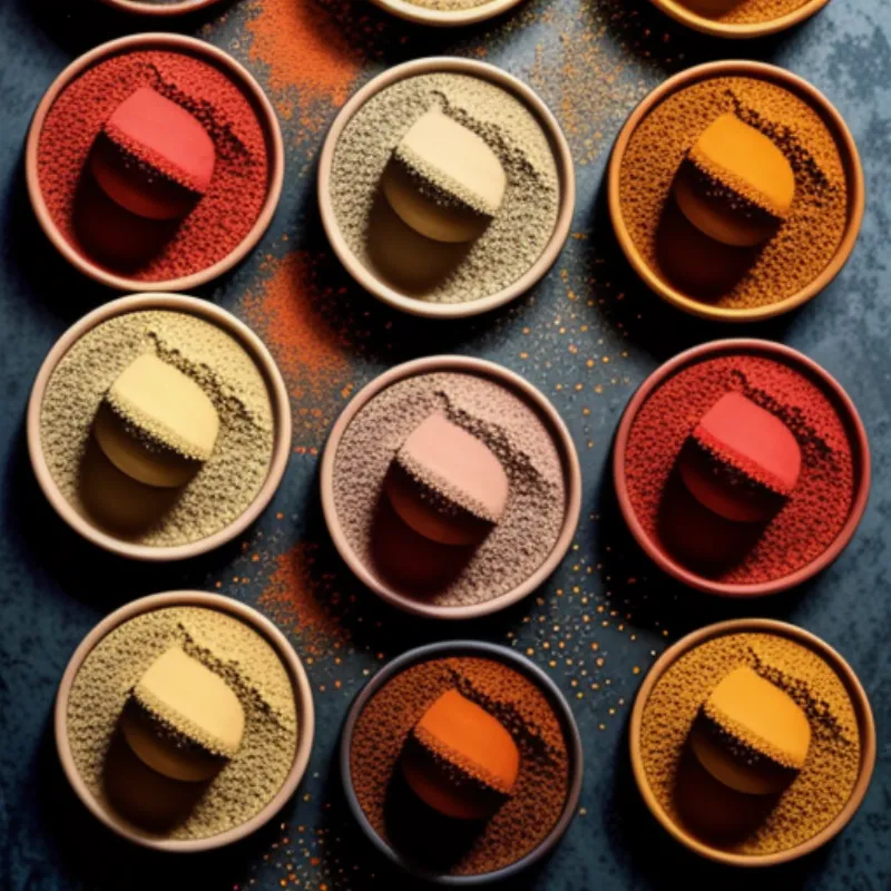 Colorful Moroccan Spices