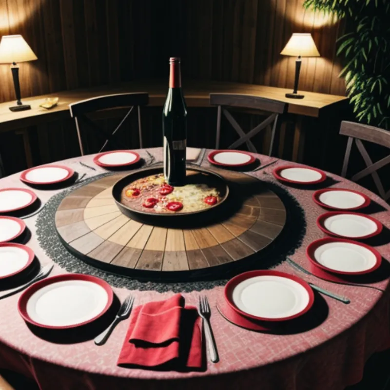 Paella Table Setting