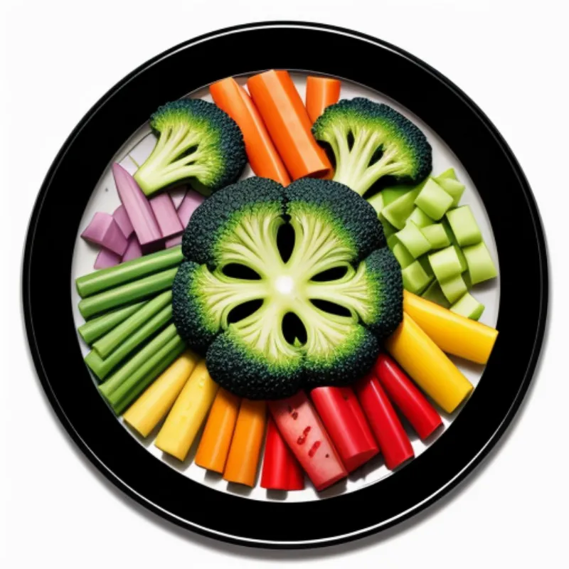 Platter of Steamed Vegetables