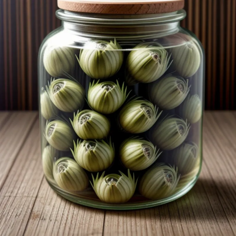 Jar of Pickled Artichokes