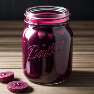 Pickled Beets in a Jar