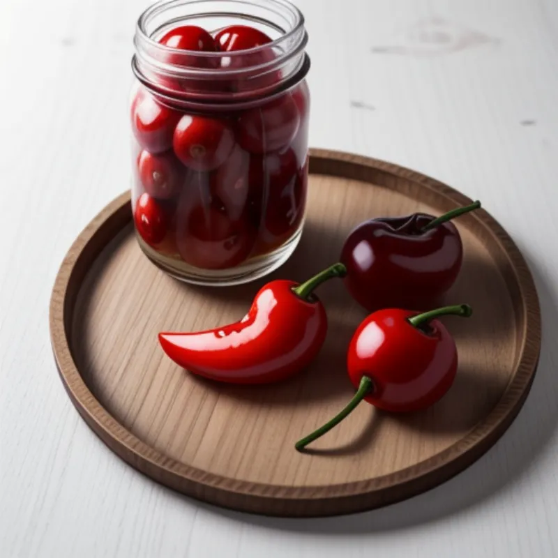 Pickled Cherry Peppers Serving