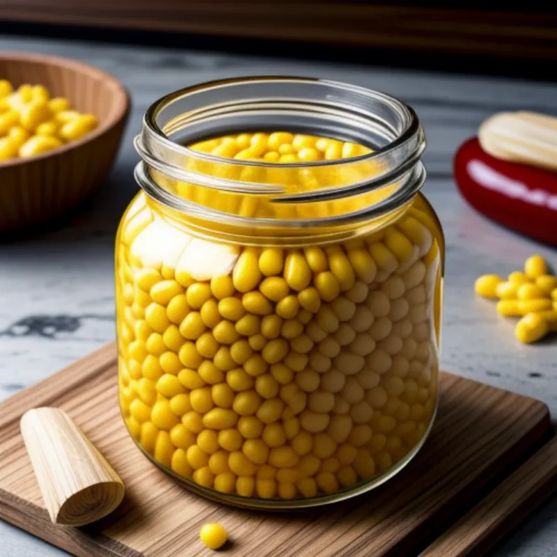 Jar of Pickled Corn
