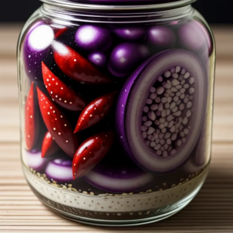 Pickled Eggplant Jar