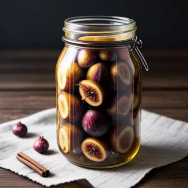 Jar of Pickled Figs