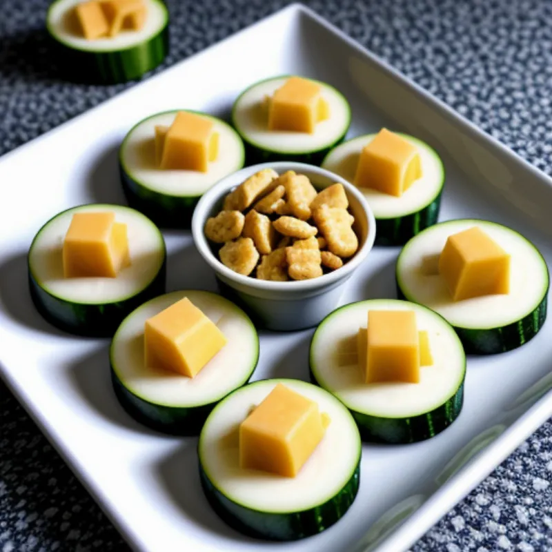 Pickled Zucchini Platter