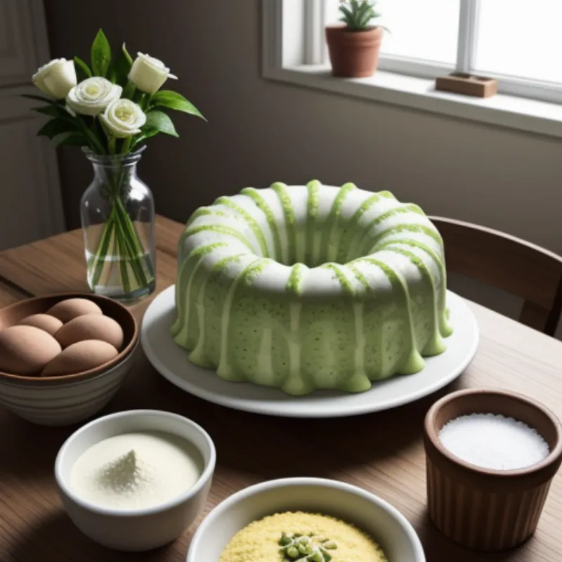 Pistachio Bundt Cake Ingredients