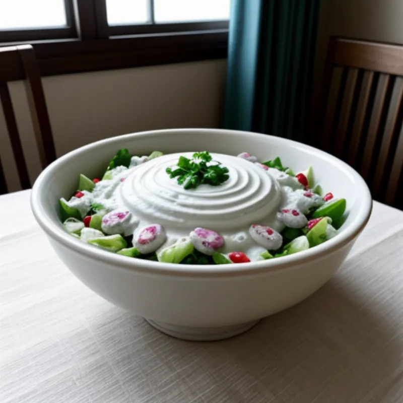 Raita Dressing Salad