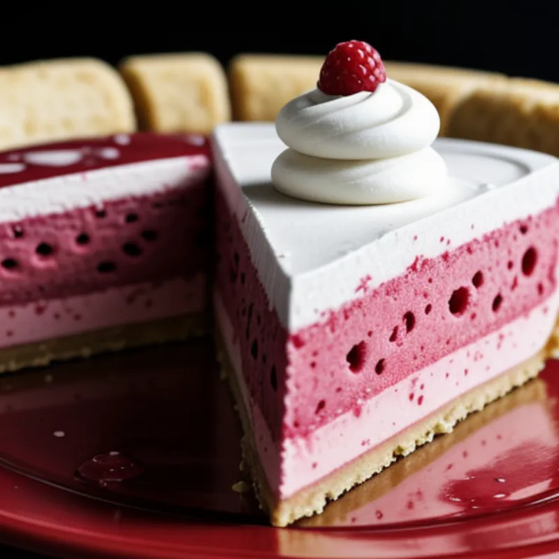 Raspberry Cheesecake Cookie Close Up